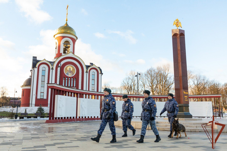 В главном храме Росгвардии состоялось крещенское богослужение