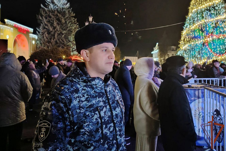 Росгвардейцы обеспечили безопасность в Новогоднюю ночь на Северном Кавказе 