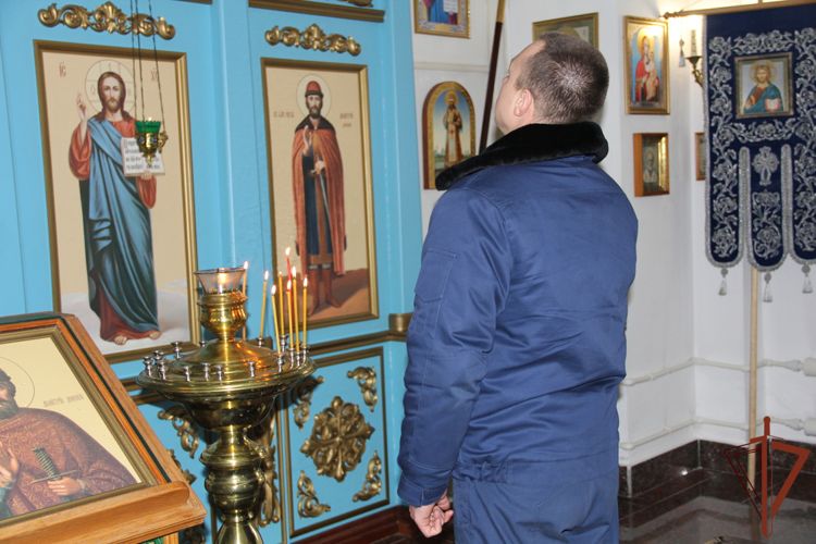 В Объединенной группировке войск (сил) на Северном Кавказе состоялся молебен, посвященный празднику Крещения Господня