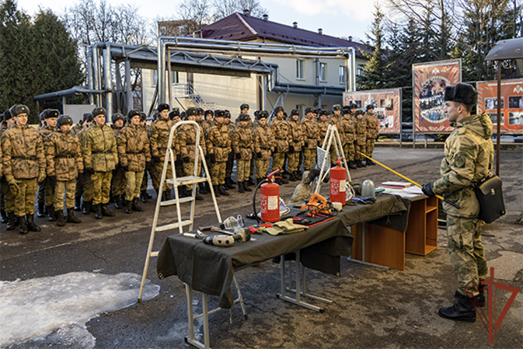 В Росгвардии начался зимний период подготовки