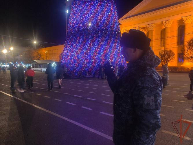 Росгвардейцы обеспечили безопасность в Новогоднюю ночь на Северном Кавказе 