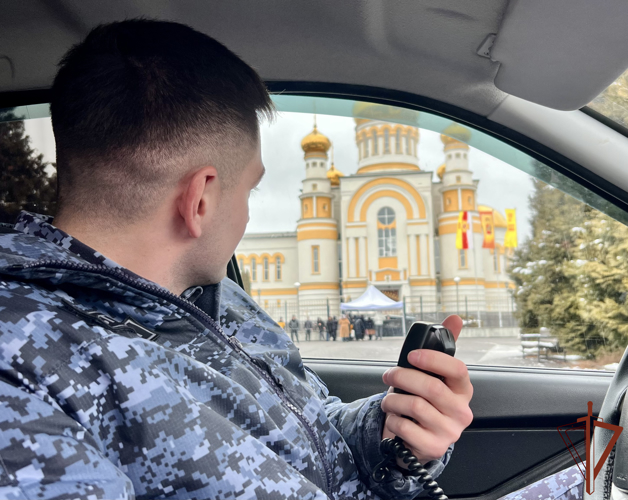 В Северо-Кавказском округе росгвардейцы обеспечили правопорядок в Крещение Господне