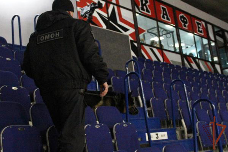 Росгвардия обеспечила безопасность матча ВХЛ в Тюмени
