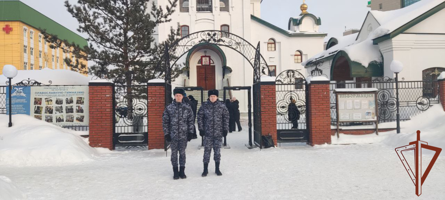 Росгвардия обеспечила правопорядок во время празднования Крещения Господня на Урале 