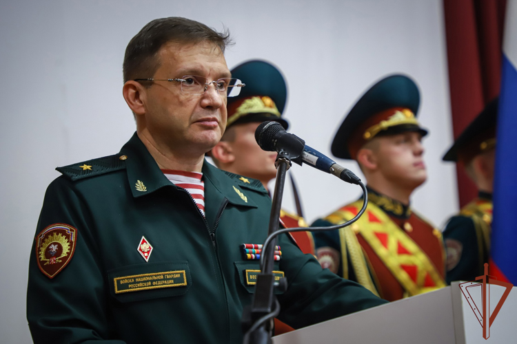 В Военной академии Росгвардии прошло торжественное мероприятие к 30-летию подразделений по взаимодействию со СМИ