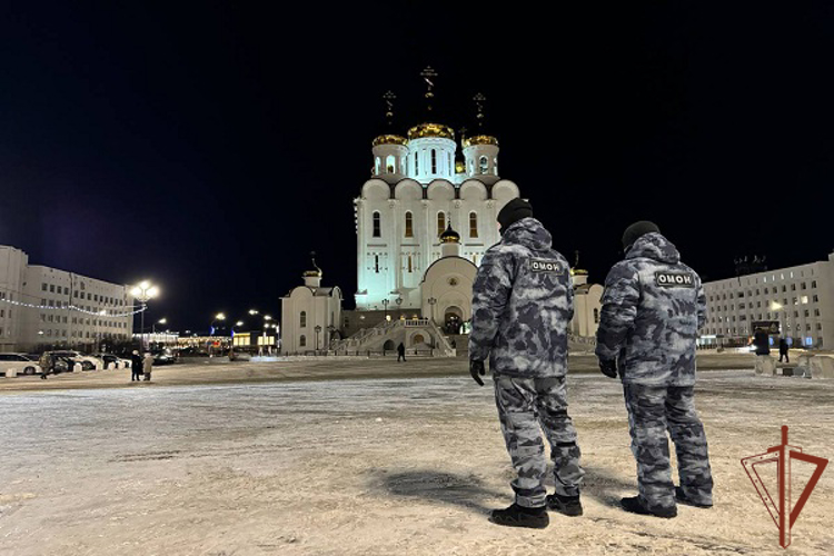 Росгвардейцы на Дальнем Востоке обеспечили безопасность новогодних праздников 