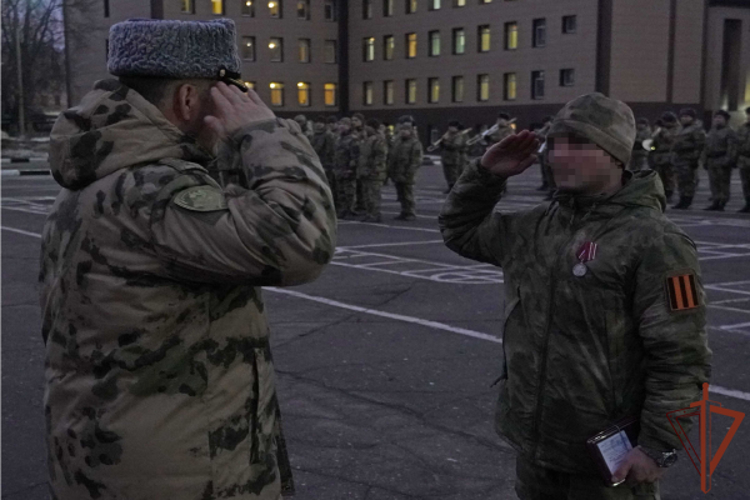 В Москве наградили военнослужащих Росгвардии – участников специальной военной операции