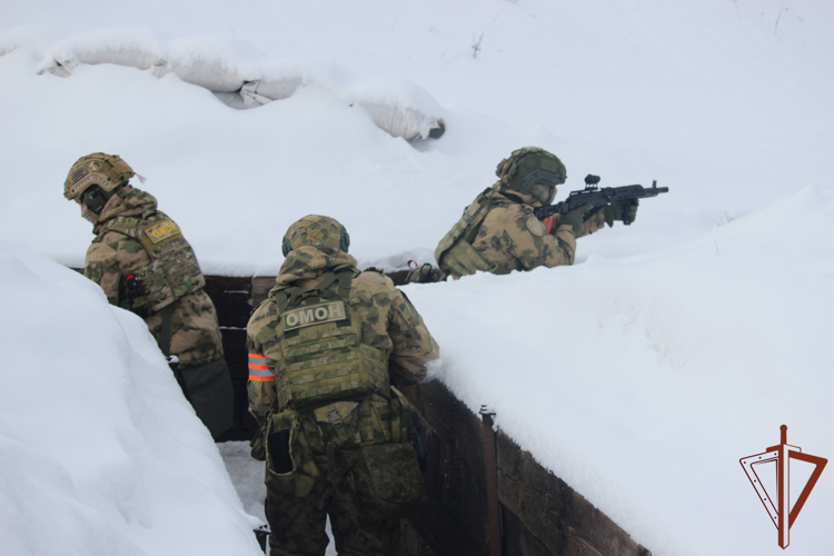 Практическое занятие со спецназом Росгвардии прошло в Самарской области (видео)