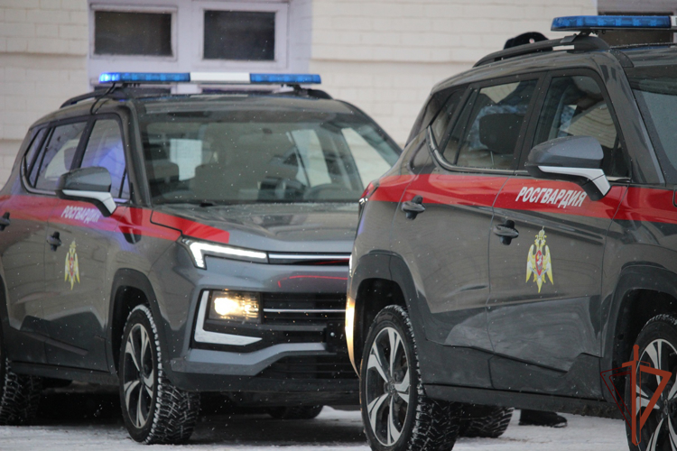 Сотрудникам Росгвардии в Самаре вручили ключи от 20 новых служебных автомобилей «Москвич» (видео)