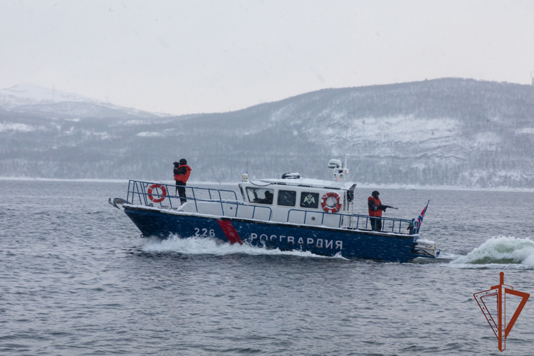 Моряки Северо-Западного округа Росгвардии отработали профессиональные навыки в Североморске (видео)
