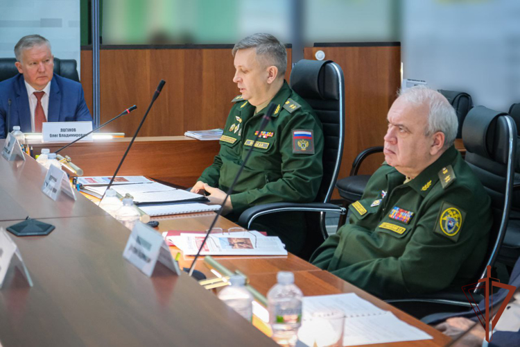 В Северо-Западном округе Росгвардии состоялось заседание Военного совета