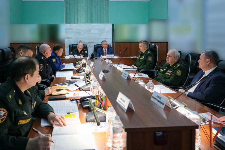 В Северо-Западном округе Росгвардии состоялось заседание Военного совета