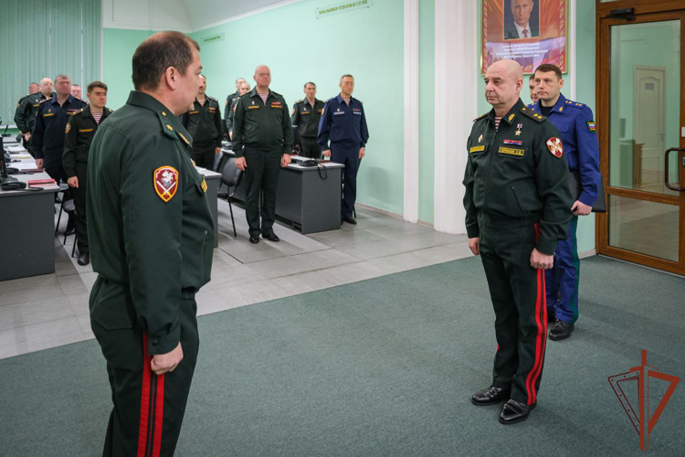 В Северо-Западном округе Росгвардии состоялось заседание Военного совета