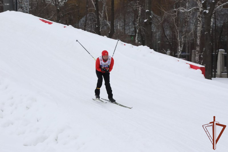 В Росгвардии состоялся чемпионат по лыжным гонкам