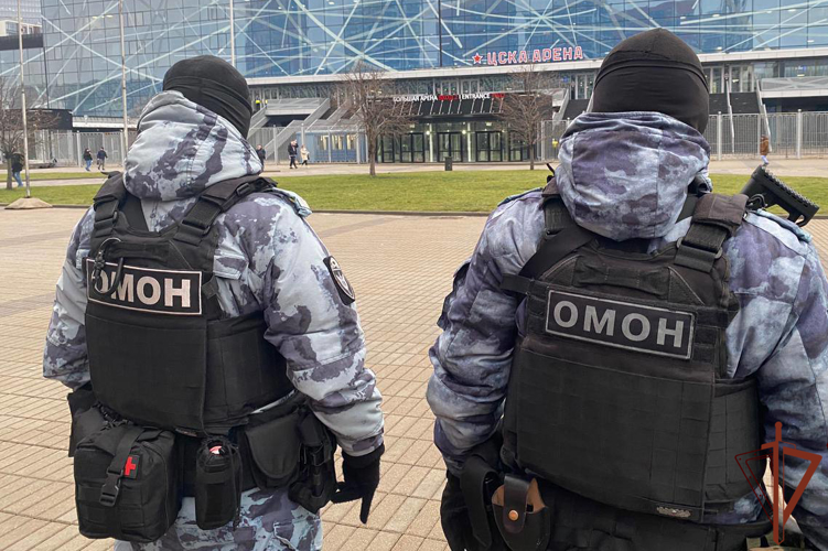 Росгвардия обеспечила безопасность хоккейных матчей в Москве