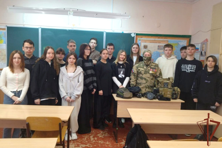 Росгвардия продолжает цикл патриотических мероприятий в рамках Года защитника Отечества