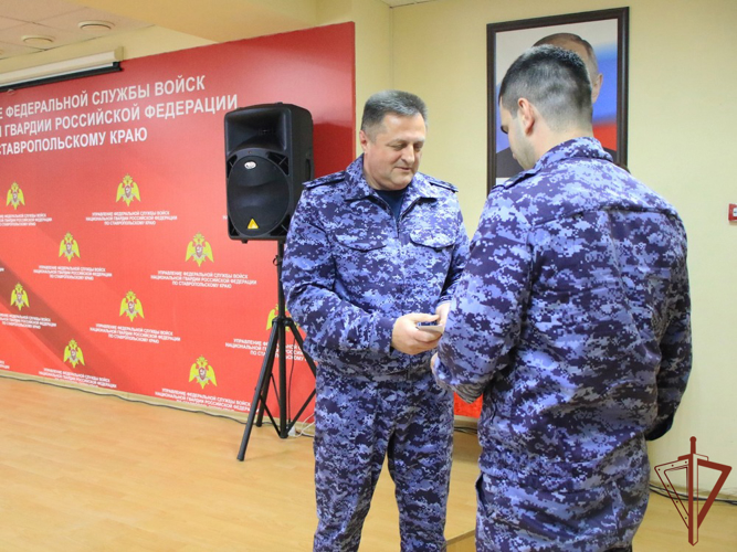 На Северном Кавказе росгвардейцы приняли участие в мероприятиях ко Дню защитника Отечества  
