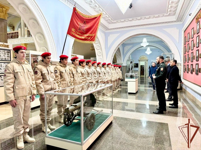 На Северном Кавказе росгвардейцы проводят патриотические мероприятия в рамках Года защитника Отечества