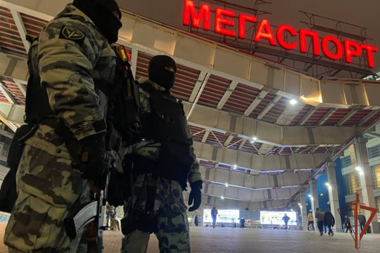 На баскетбольном матче в Москве  правопорядок обеспечили росгвардейцы