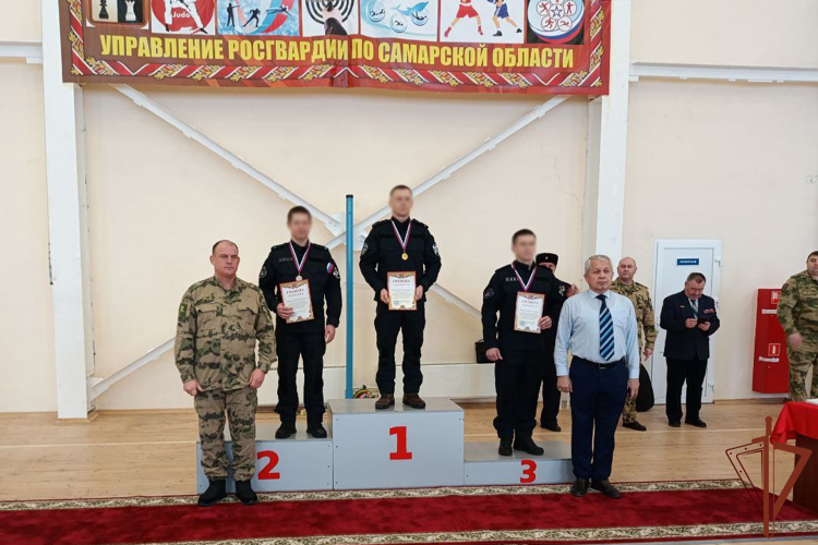 В Приволжском ордена Жукова округе Росгвардии завершился чемпионат по зимнему офицерскому троеборью