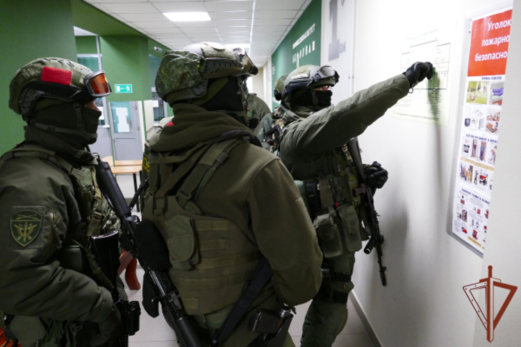 В Иркутской области Росгвардия провела межведомственное учение по освобождению заложников