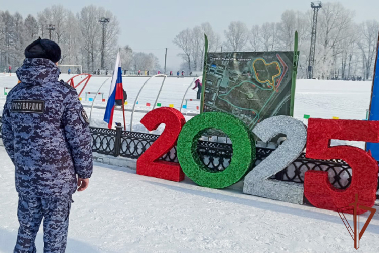 Росгвардия обеспечила безопасность всероссийского забега «Лыжня России» в регионах Сибири