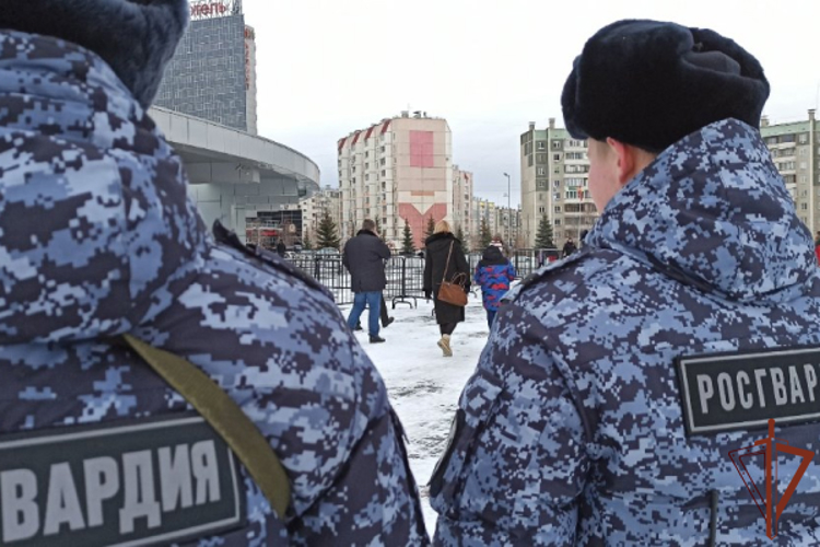 Росгвардейцы обеспечили безопасность хоккейных матчей в Челябинской области 
