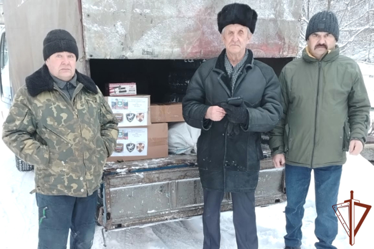 Ветераны войск правопорядка из Зауралья отправили партию гуманитарной помощи в районы проведения СВО