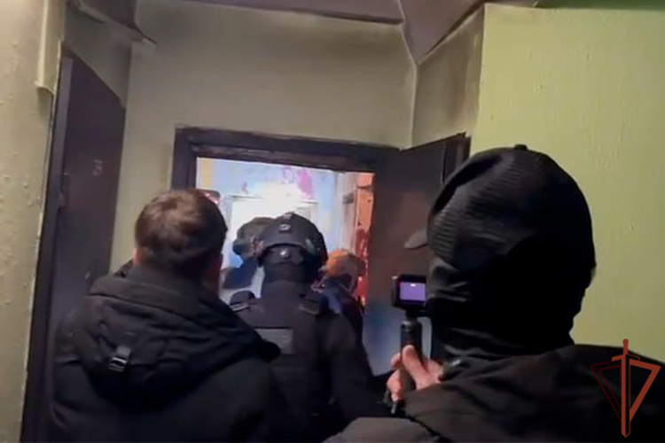 При участии спецназа Росгвардии в Москве задержан  пособник ВСУ (видео)