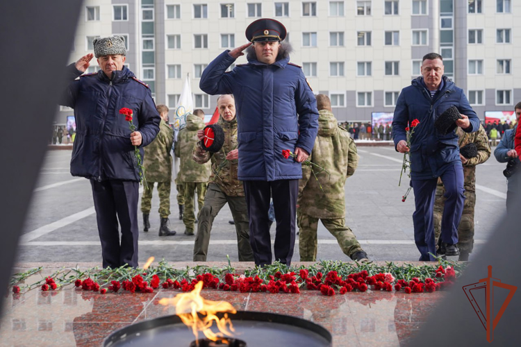 В столичном главке Росгвардии провел военно-патриотическое мероприятие «Кузница патриотов» (видео)