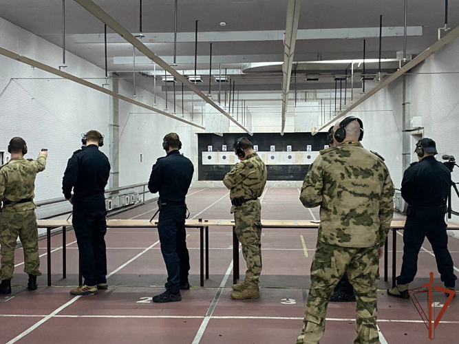В Приволжском ордена Жукова округе Росгвардии завершился чемпионат по зимнему офицерскому троеборью