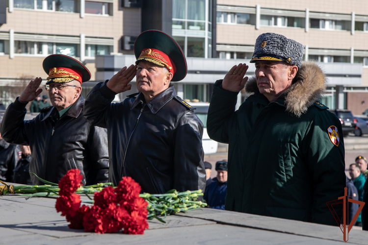 В Уральском округе состоялись мероприятия по случаю Дня войск национальной гвардии