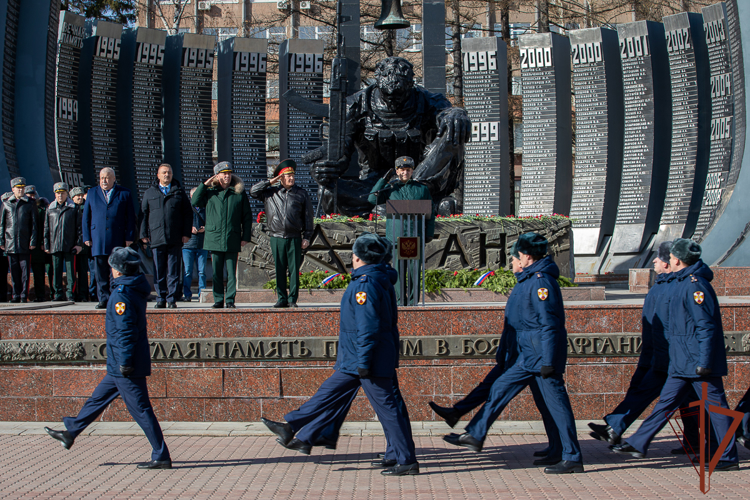 В Уральском округе состоялись мероприятия по случаю Дня войск национальной гвардии