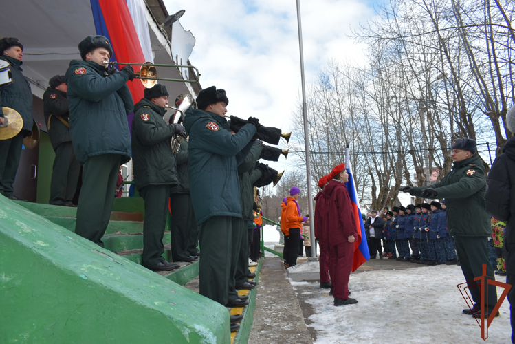 Память героически погибшего росгвардейца увековечена в Перми