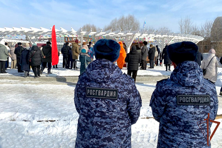 На Урале Росгвардия обеспечила безопасность на масленичных гуляньях и спортивных мероприятиях 
