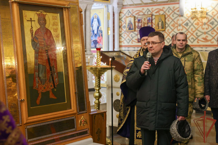 В главном храме Росгвардии состоялось богослужение, посвящённое Дню войск национальной гвардии (видео)