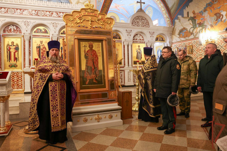 В главном храме Росгвардии состоялось богослужение, посвящённое Дню войск национальной гвардии (видео)