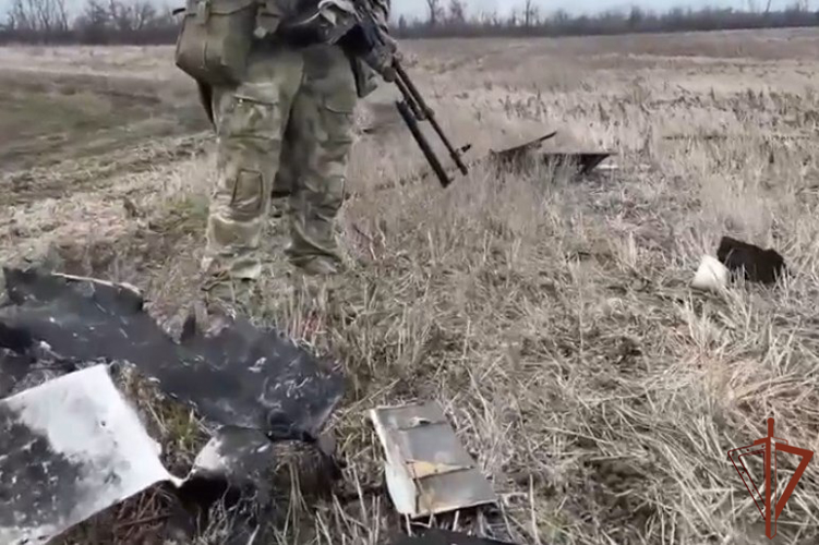 В ДНР спецназ Росгвардии уничтожил беспилотники ВСУ (видео)