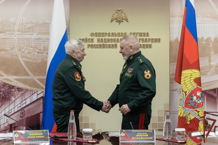 Генерал-полковник Алексей Воробьев принял участие в отчётно-выборной конференции ветеранов центрального аппарата Росгвардии (видео)