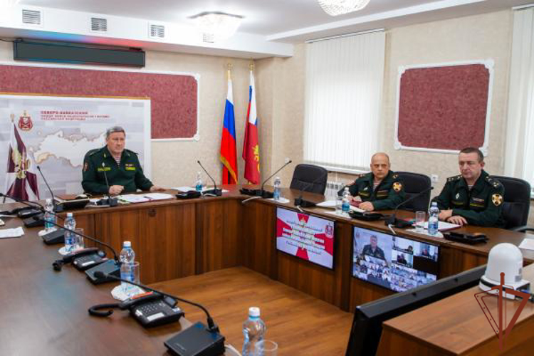 В Северо-Кавказском округе Росгвардии состоялось оперативное совещание