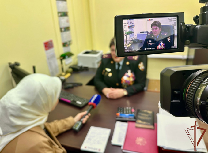 Представители Росгвардии выступили на площадках крупных региональных СМИ на Северном Кавказе