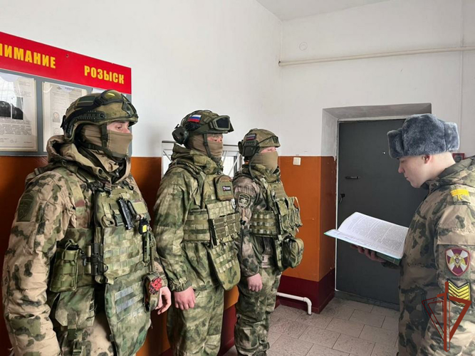 Завершилась стажировка курсантов Росгвардии в Северо-Кавказском округе