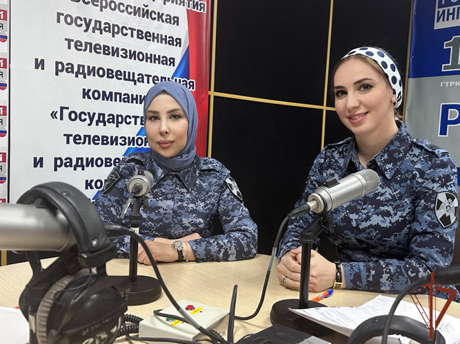 Представители Росгвардии выступили на площадках крупных региональных СМИ на Северном Кавказе