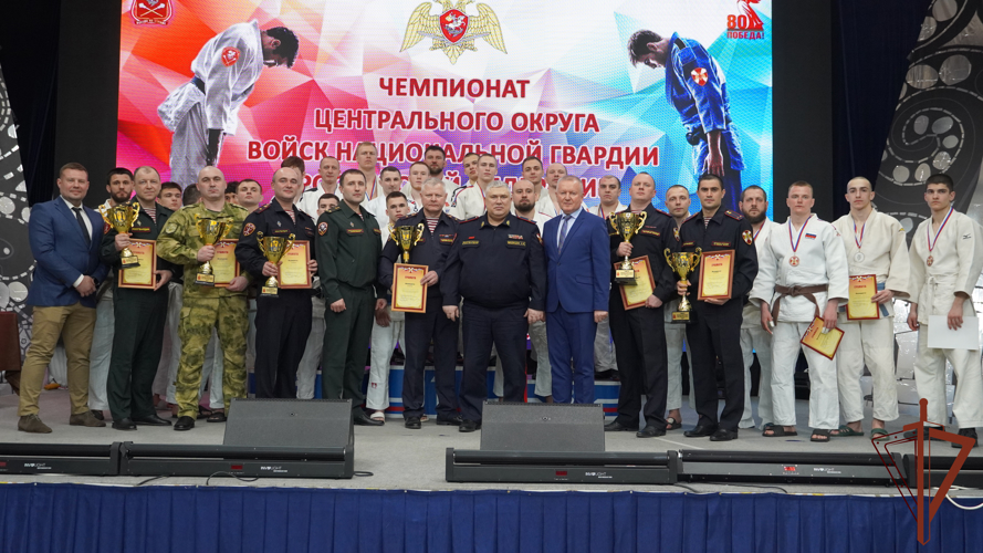 Завершился чемпионат Центрального округа Росгвардии по дзюдо во Владимирской области