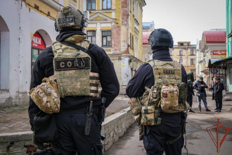 При содействии Росгвардии в Санкт-Петербурге прошел профилактический рейд (видео)