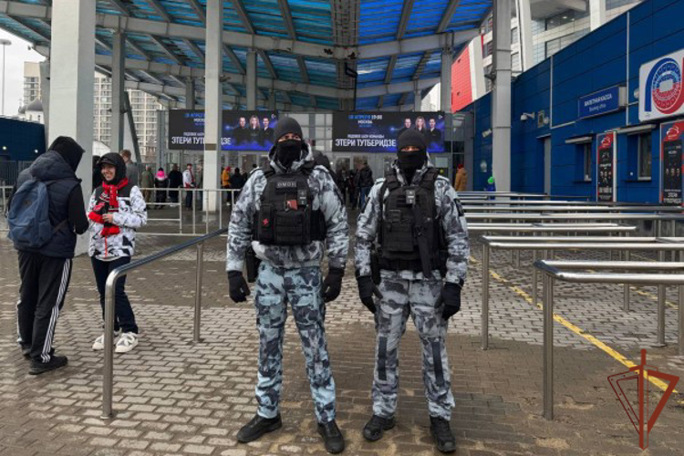 Безопасность  проведения спортивных мероприятий в Москве обеспечили росгвардейцы