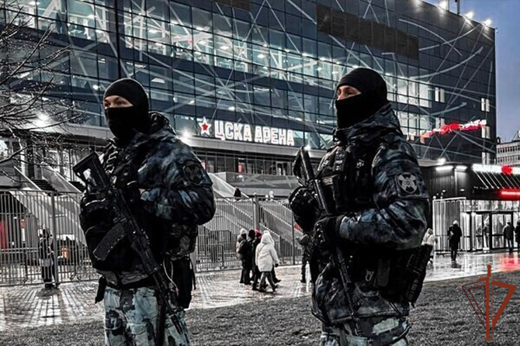 Военнослужащие и сотрудники Росгвардии обеспечили безопасность спортивных мероприятий в Москве