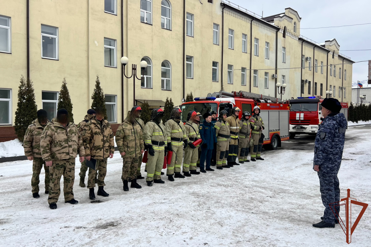 Росгвардия и МЧС провели совместное занятие в Северной Осетии