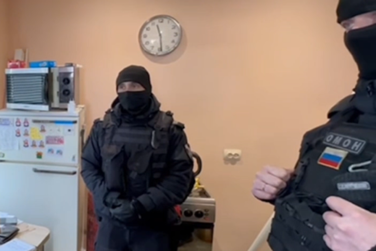 Подозреваемый в государственной измене задержан в Санкт-Петербурге при содействии ОМОН Росгвардии (видео)