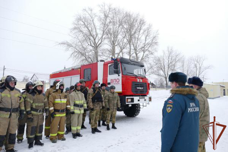 Межведомственное учение Росгвардии и МЧС состоялось в Омске